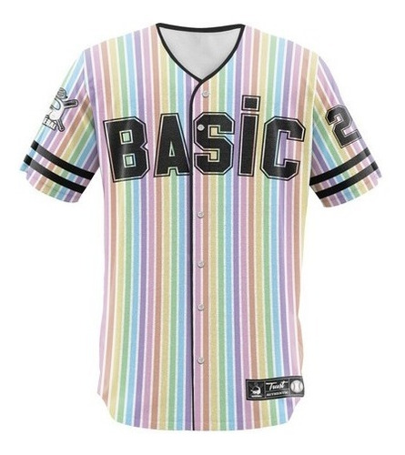 Imagem 1 de 2 de Camisa Jersey Baseball Hype Time Jogo Cult Beisebol Basebol 