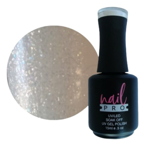 Gel Polish Traslúcido Microglitter Tornasol#x131 Nail Pro