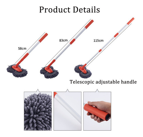 Kit De Trapeador Retráctil De Alta Resistencia For Limpieza