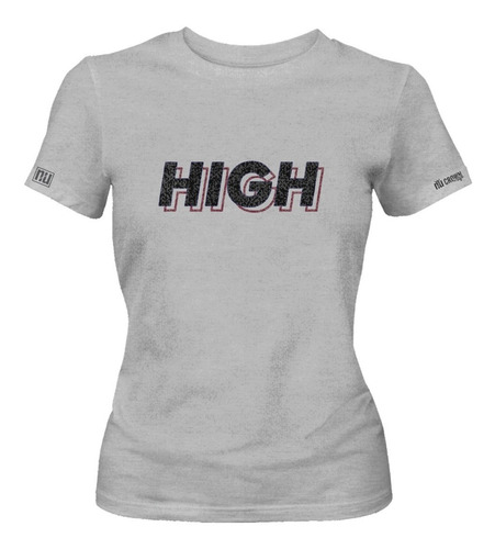 Camiseta Estampada High Alto Drugs Cool Dama Mujer Inp Ikgd