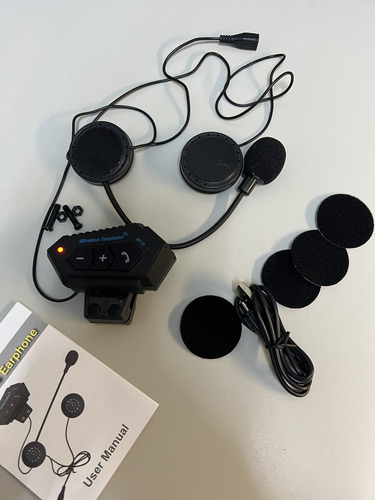 Par De Intercomunicadores Para Casco De Motocicleta (Usado)