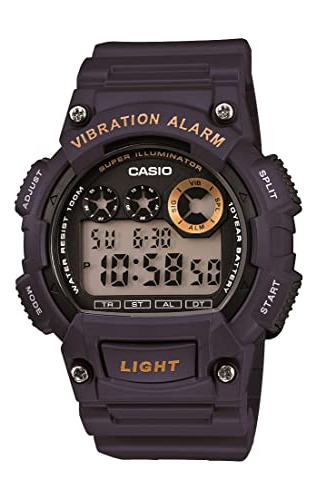 Reloj Azul Casio W735h-2avcf Super Illuminator Para Hombre