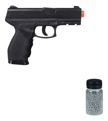 Pistola Pressão Co2 Kwc 24/7 + Garrafa 1000un Esferas De Aço