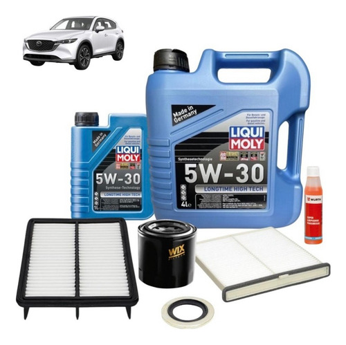 Kit Aceite + Filtros Mazda Cx5 2.0/2.5 - Desde 2012 -2022