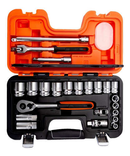 Set De Herramientas Bahco 24 Pzs E. 1/2 S240 Kit Caja Envio
