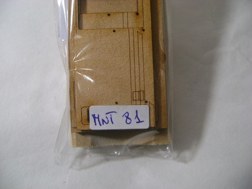 Imagen 10 de 10 de Nico Chancha Fiat Todo Furgon Kit Fibrofacil H0 (mnl 22)