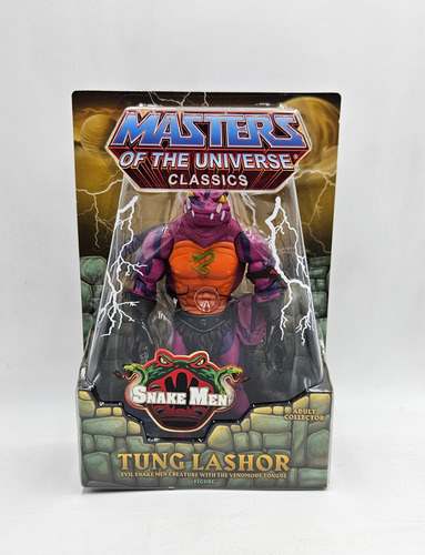### Mattel Motuc Tung Lashor Masters Classics He-man ###