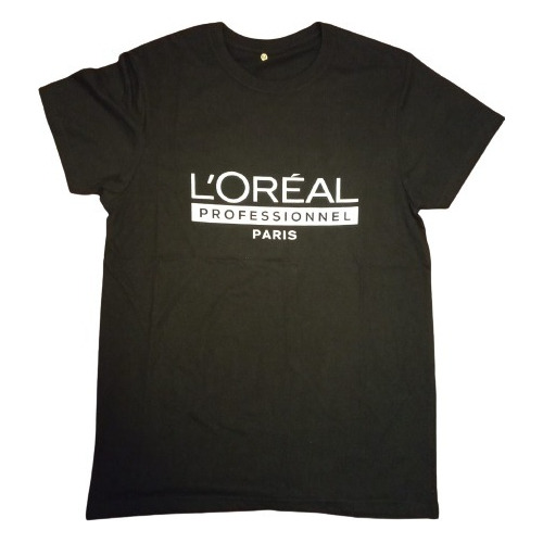 Polera Negra L´oréal Talla M