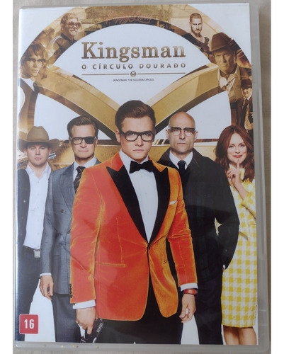 Dvd Kingsman O Círculo Dourado (Usado)