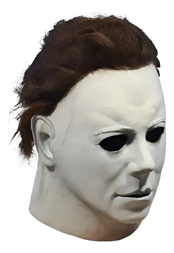 Máscara De Michael Myers Con Cuchillo Y Guantes – Disfraz De Halloween De Látex Realista Para Adultos, Ideal Para Cosplay Y Fiestas De Terror