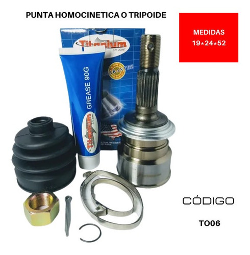 Punta Tripoide Daihatsu Taruna (j1_) 1.3 2002 2005