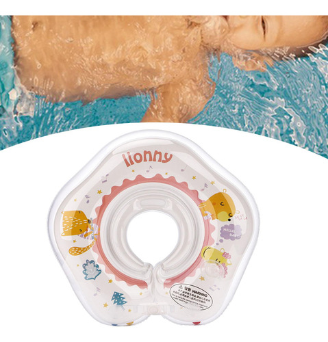 Anillo De Natación Inflable Para Bebé, Flotador De Cuello,