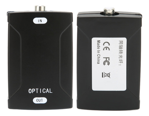 Convertidor De Fibra Óptica A Coaxial De 24 Bits De Alta Def