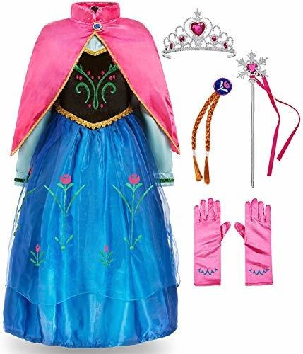 Disfraz Princesa Para Niñas Con Accesorios Fiesta