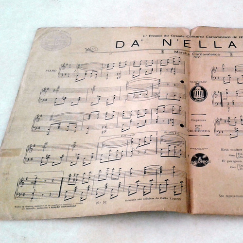 Partitura 1930 - Dá Nela!... - Ary Barroso