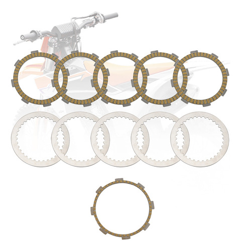 Kit De Discos De Embrague For 90132011000 Rc200 14-22