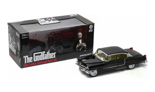 新作人気 1955 Cadillac Fleetwood - Poderoso Chefão 1:18 The Godfather ミニカー