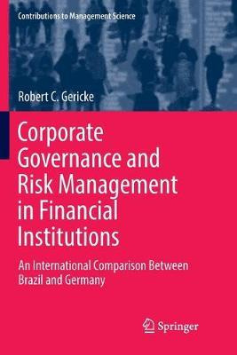 Libro Corporate Governance And Risk Management In Financi...