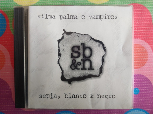 Vilma Palma E Vampiros Cd Sepia Blanco Y Negro W