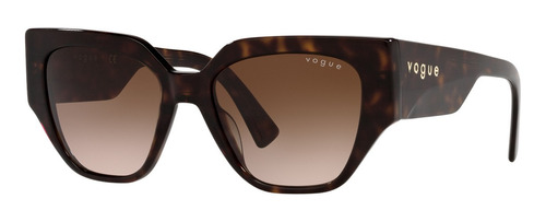 Lentes Solar Vogue Vo5409s W65613 Havana Oscuro Original