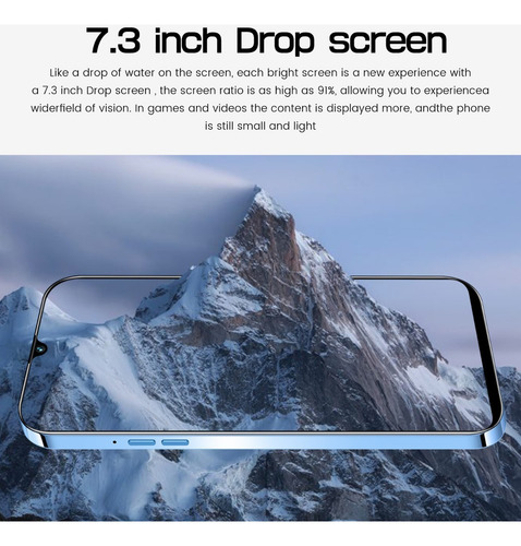 Lrxp Sroje Reno9 Pro Smart Phone 4g 7.3inch Ram16gb Rom1tb