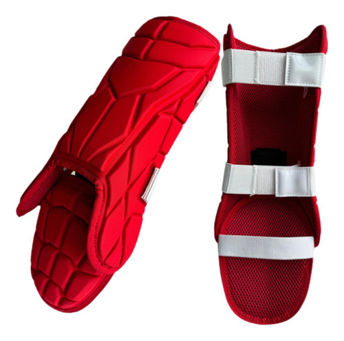 Protectores De Piernas De Béisbol Y Softbol, Rojo