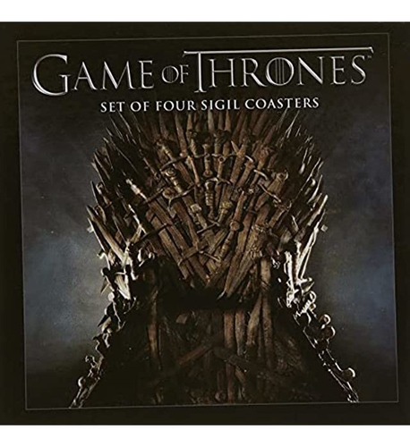 Juego De Posavasos Game Of Thrones &quot;house Sigil Coaste