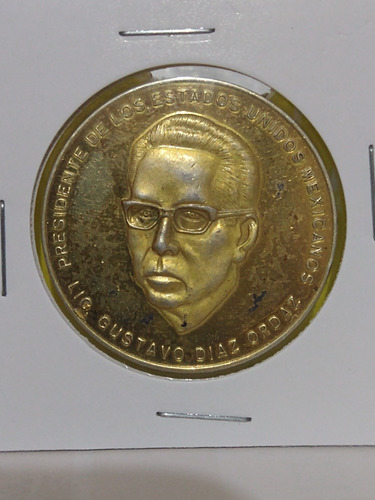 Medalla Presidente Gustavo Díaz Ordaz Chamizal 