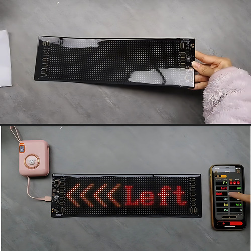 Letrero Led Auto Bluetooth App Publicidad Matriz Funcional (Usado)