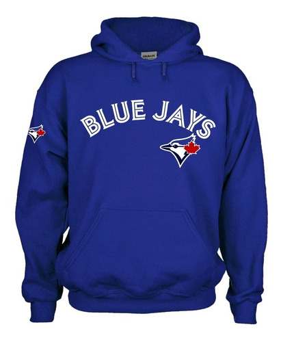 Sudadera Capucha Azulejos De Toronto Blue Jays Mlb Mod. 01