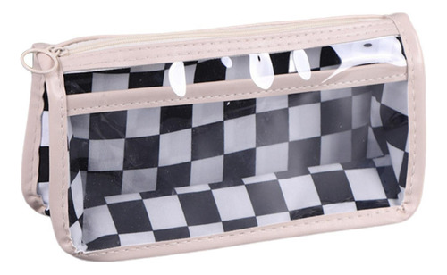 Estuche De Lápices Y Negro Caja De Lápices Con Cremallera Ca