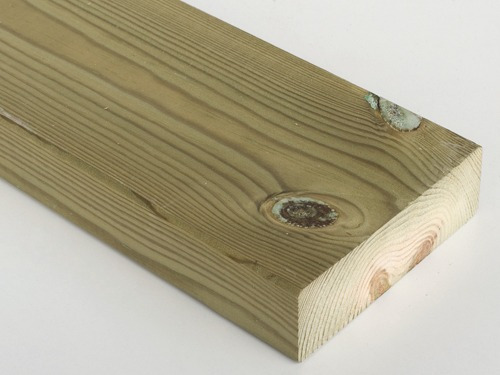 Tirante Viga 6x2 PuLG X 4,50 Mt Madera Tratada Cca