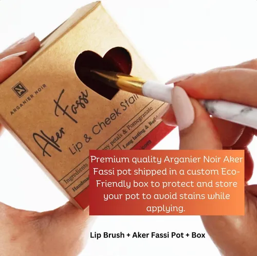 Arganier Noir Aker Fassi Lip And Cheek Stain: Color Edificab