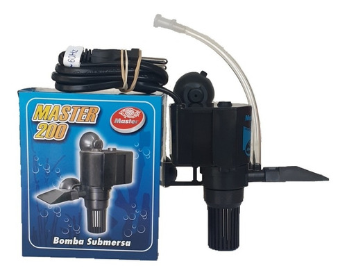 Bomba Submersa Para Aquário 200 L/h  Master Fonte Cascata Oxigenio 110v 220v