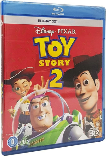 Toy Story 2 Pelicula Blu-ray 3d Original Sellada