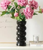 Comprar Florero De Cerámica Negro, Florero Moderno, Florero Florero