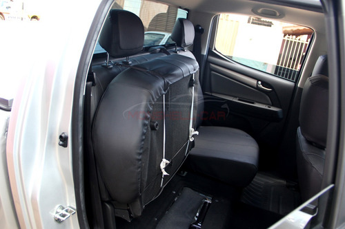 Imagem 5 de 6 de Capa Banco Couro Sob Medidas P/ Hilux Cd Srv 2014