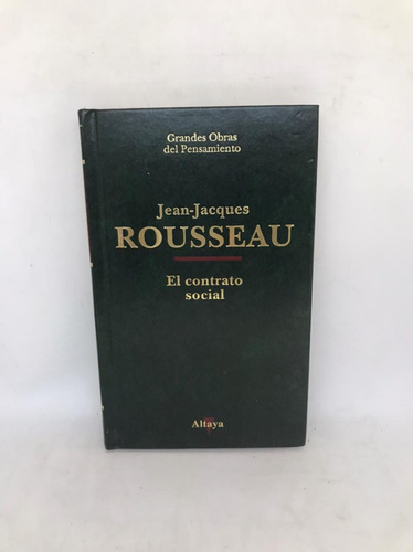 El Contrato Social - Jean Jacques Rousseau (usado) 