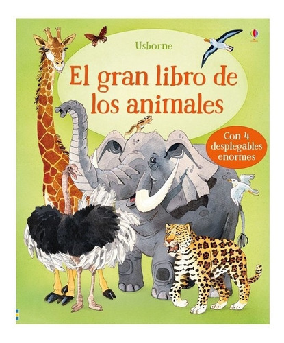 Libro Gran Libro De Animales, El, De Hazel Maskell. Editorial Usborne, Tapa Dura En Español, 2022