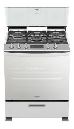 Cocina A Gas 6 Quemadores 30 Whirlpool Lwfr7300s