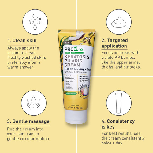 Crema Exfoliante Para Piel Áspera Keratosis Pilaris Procure,