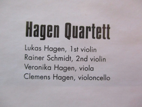 Imagen 4 de 7 de Dmitri Shostakovich - String Quartets 3 7 & 8 Hagen Quartett