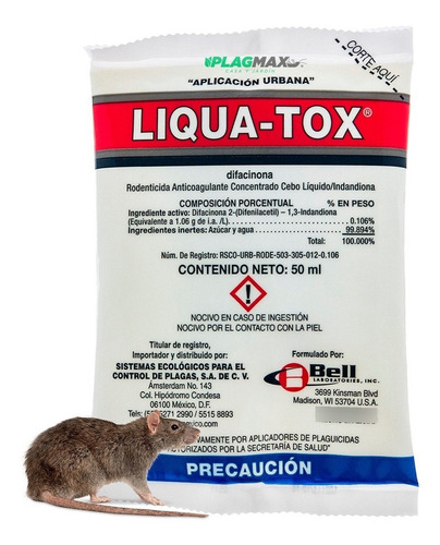 Veneno Para Ratas Liquido Para Bebederos