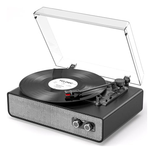 Pack De Tocadiscos Bluetooth Con Altavoces Mejorados