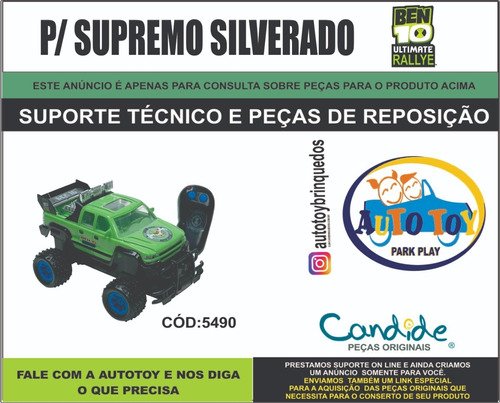 Supremo Silverado 5490 - Ben10  Ultimate - Consulta Peças