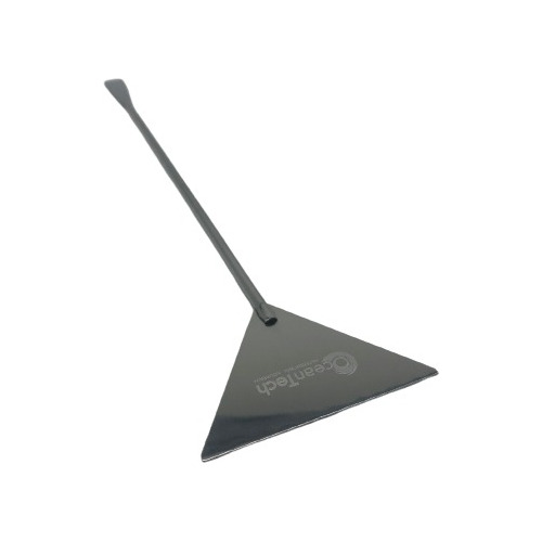Kit Espátula + Pinça + Tesoura Curva Inox P/ Aquapaisagismo