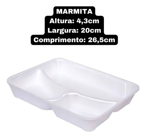 Caldera de poliestireno con 3 divisores, 50 um, 1200 ml, Dm100 Fibraform
