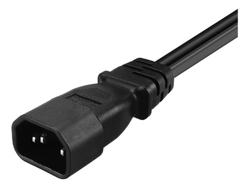 5 Iec 3 Polos C14 A C13 2 Pines Y Cable De Alimentación
