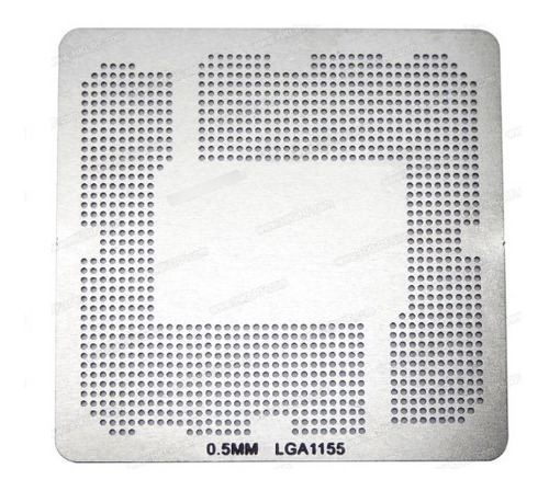 Stencil Lga 1155 Lga1155 0,5mm Calor Direto