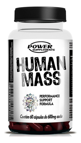 Human Mass Testo Pre-hormonal - 60 Caps - Power Supplements